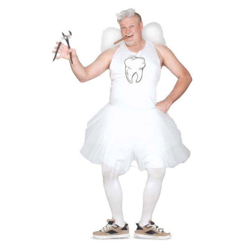 Tooth Fairy Mens Plus Size Costume - Jokers Costume Mega Store