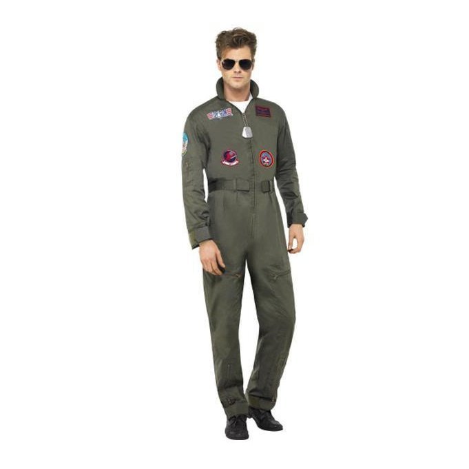 Top Gun Deluxe Male Costume - Jokers Costume Mega Store