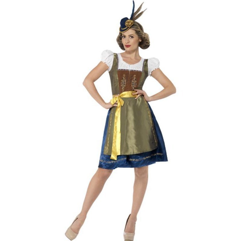 Traditional Deluxe Heidi Bavarian Costume - Jokers Costume Mega Store