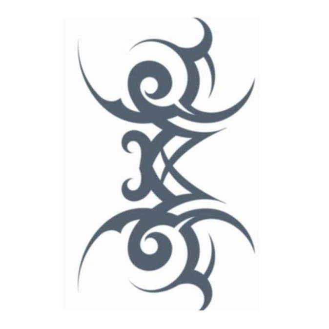 Stamp – Tribal Temporary Tattoo-Make up and Special FX-Jokers Costume Mega Store