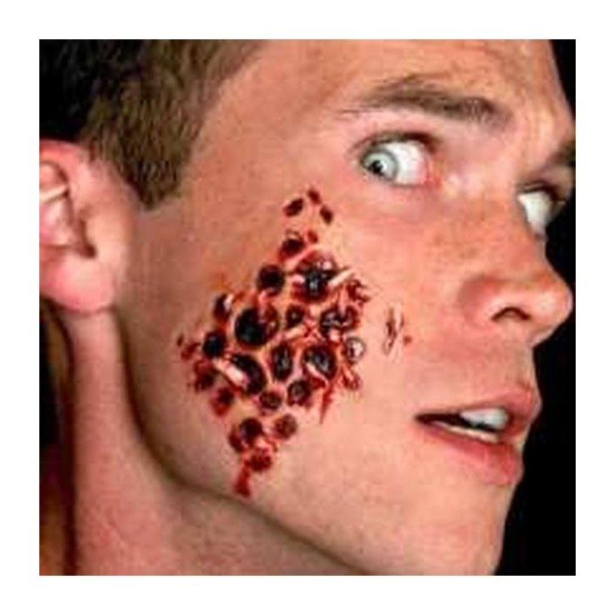 Trypophobia – Small – 3 D Fx Transfers - Jokers Costume Mega Store