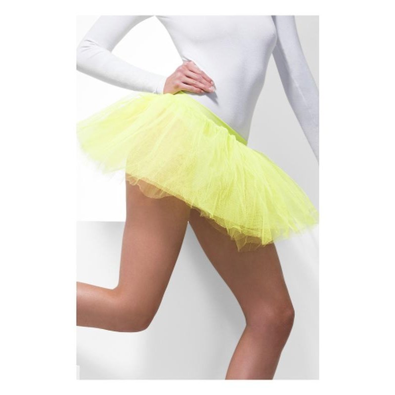 Tutu Underskirt, Neon Yellow - Jokers Costume Mega Store