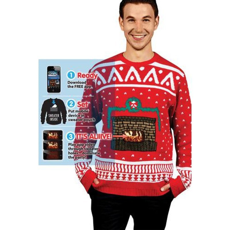 Ugly Christmas Sweater Adult - Jokers Costume Mega Store