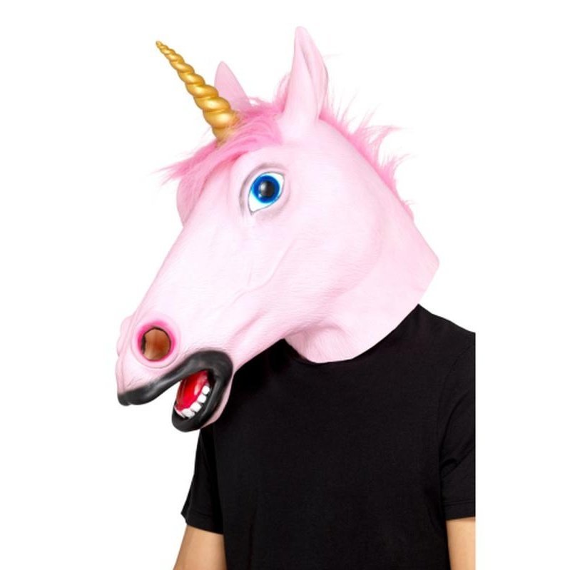 Unicorn Latex Mask - Jokers Costume Mega Store