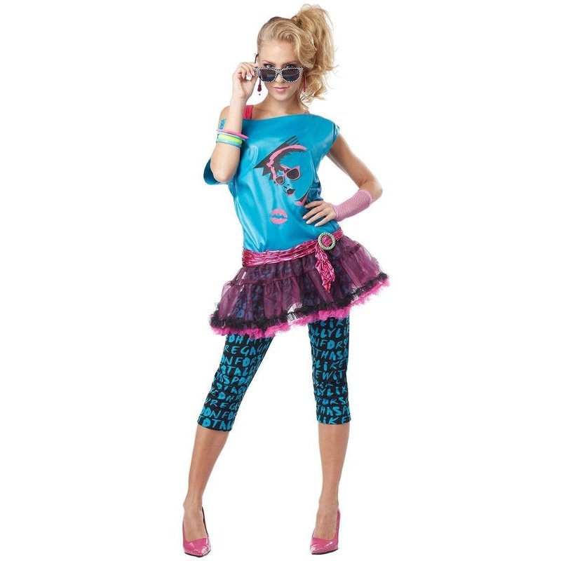 Valley Girl Women's 80's Costume - Jokers Costume Mega Store