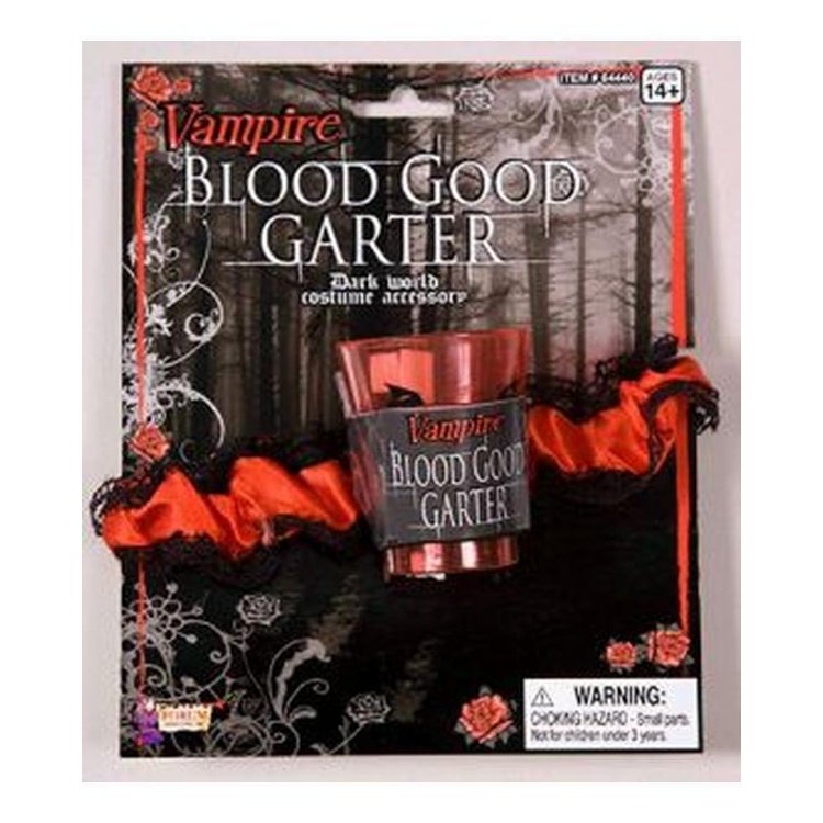 Vampire Blood Garter Adult - Jokers Costume Mega Store