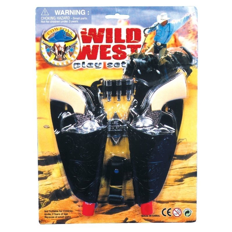 Western Gun Play Set - Jokers Costume Mega Store