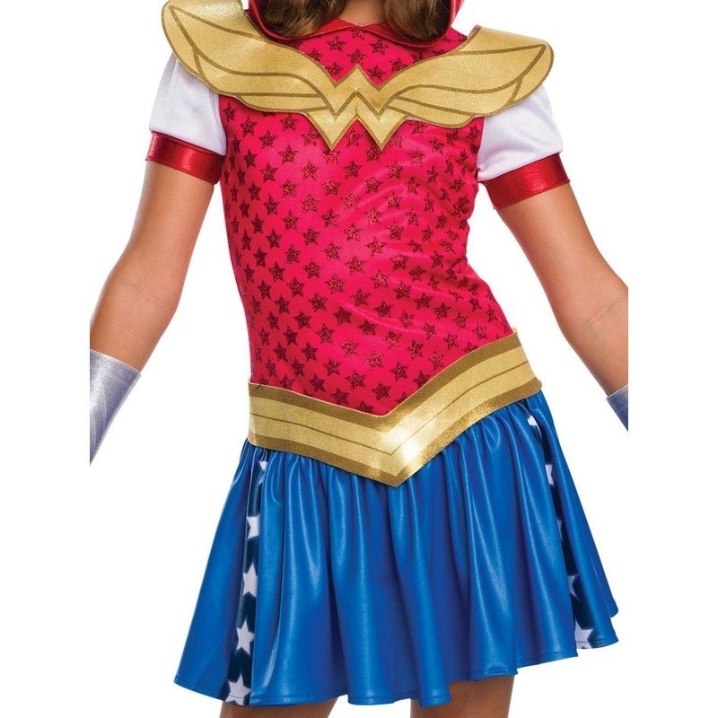 Wonder Woman Dcshg Hoodie Costume, Child - Jokers Costume Mega Store