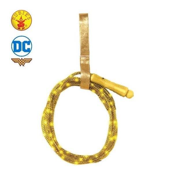Wonder Woman Light Up Lasso. - Jokers Costume Mega Store