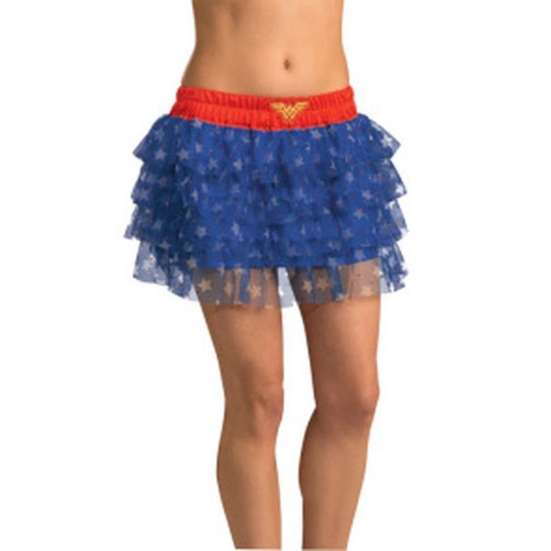 Wonder Woman Skirt With Sequins Teen Size Std - Jokers Costume Mega Store