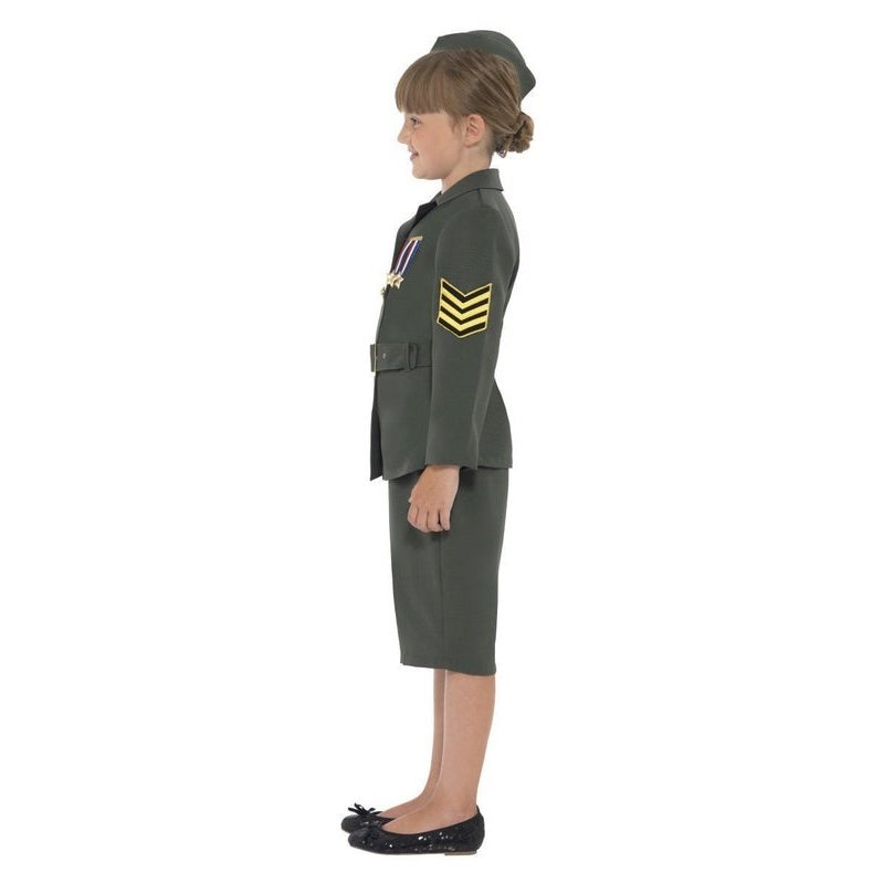 WW2 Army Girl Costume - Jokers Costume Mega Store