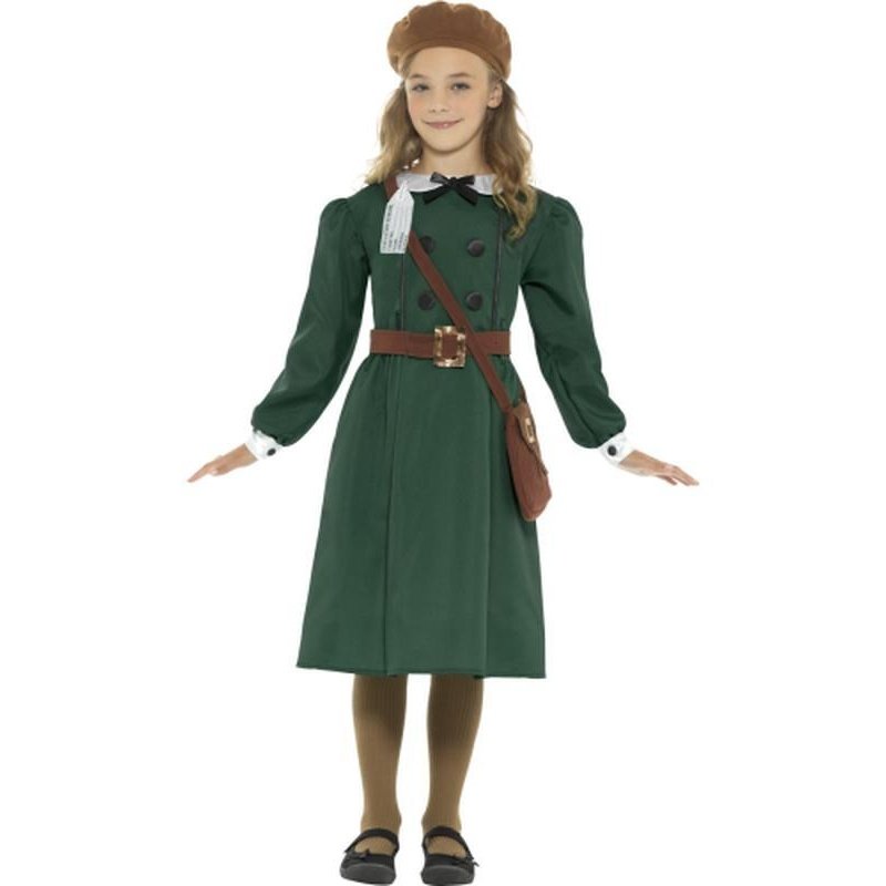 Ww2 Evacuee Girl Costume - Jokers Costume Mega Store