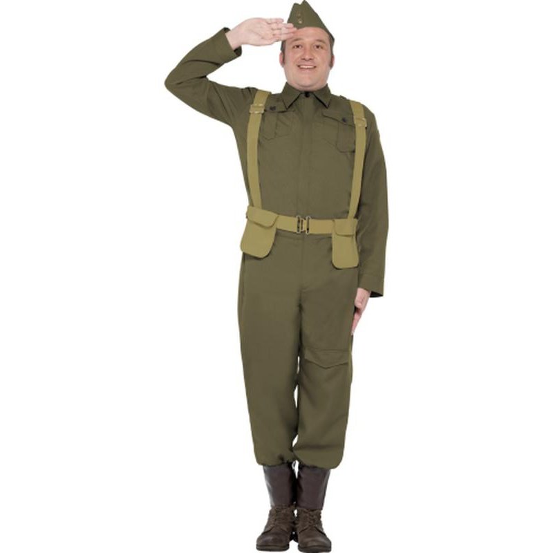 Ww2 Home Guard Private Costume - Jokers Costume Mega Store