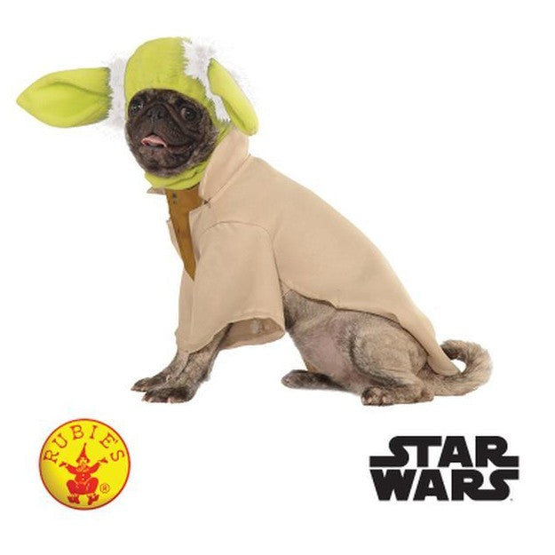Yoda Classic Pet Costume Size M - Jokers Costume Mega Store