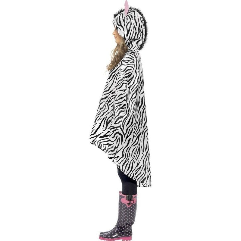 Zebra Party Poncho - Jokers Costume Mega Store