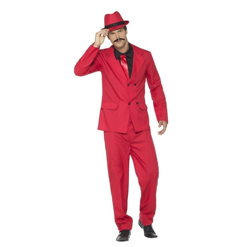 Zoot Suit Red - Jokers Costume Mega Store