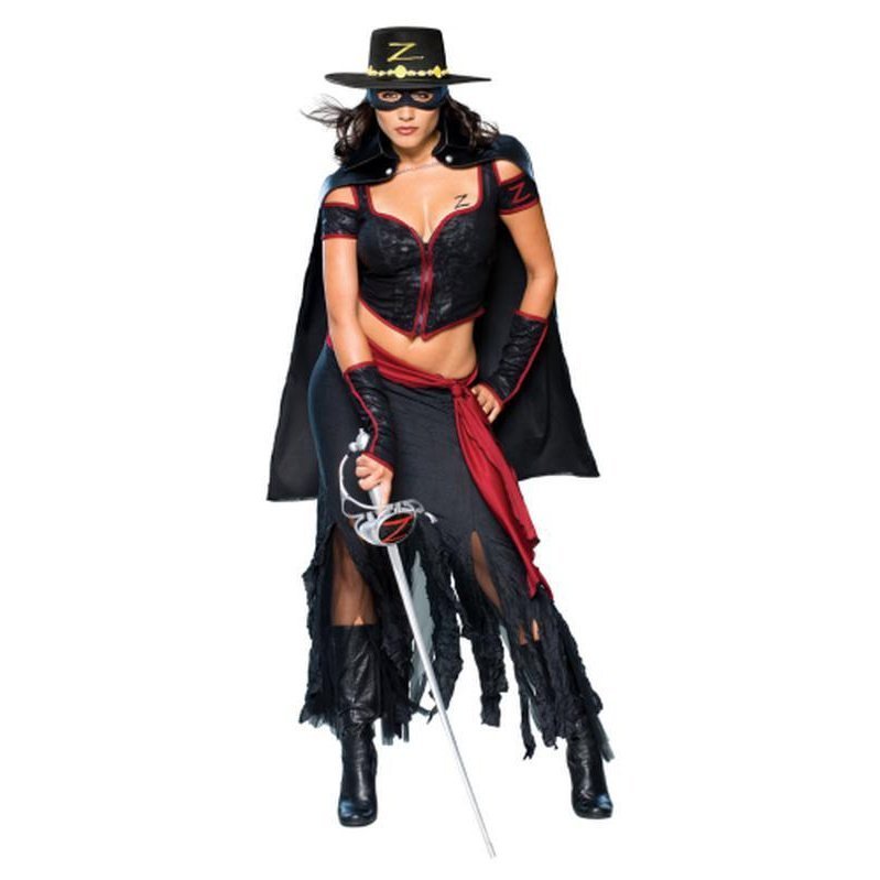 Zorro Secret Wishes Costume Size S - Jokers Costume Mega Store