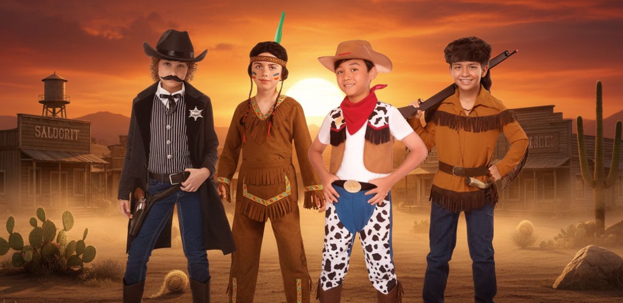 Cowboys and Indians - Boys - Jokers Costume Mega Store