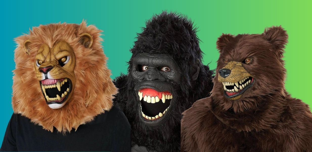 Masks - Animal - Jokers Costume Mega Store