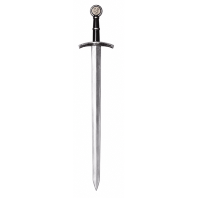 Silver Lion Crest Foam Sword