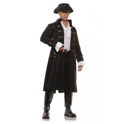 Captain Darkwater Black Pirate Costume