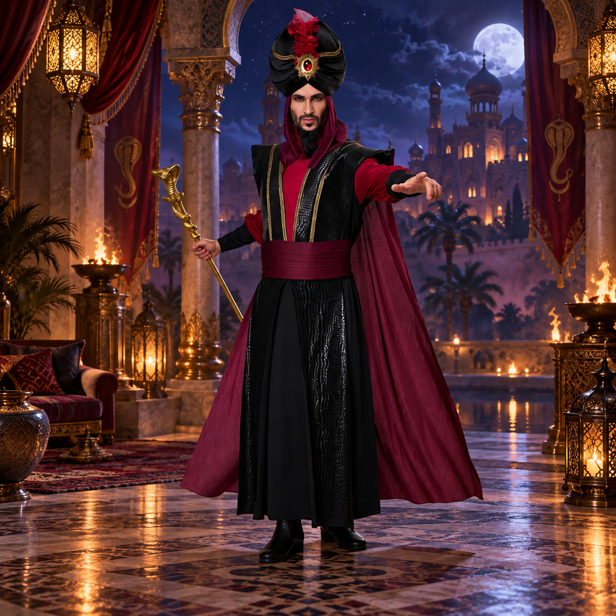 Evil Sultan Adult Men's Costume