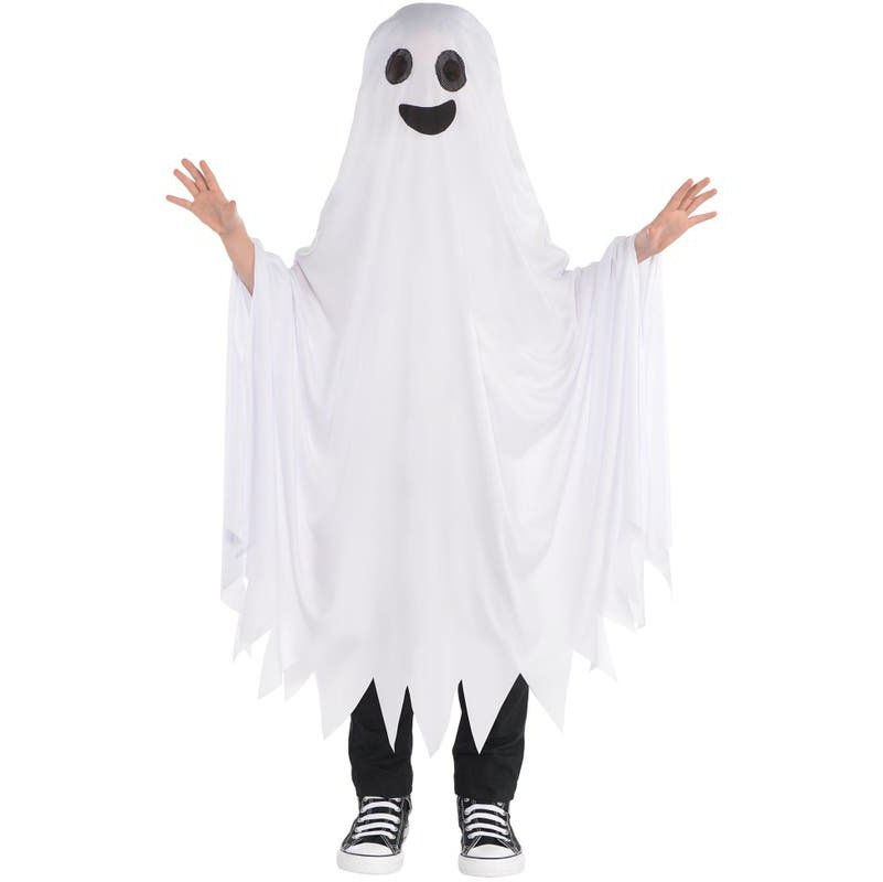 A spooky and fun Ghost Cape Child Costume perfect for Halloween