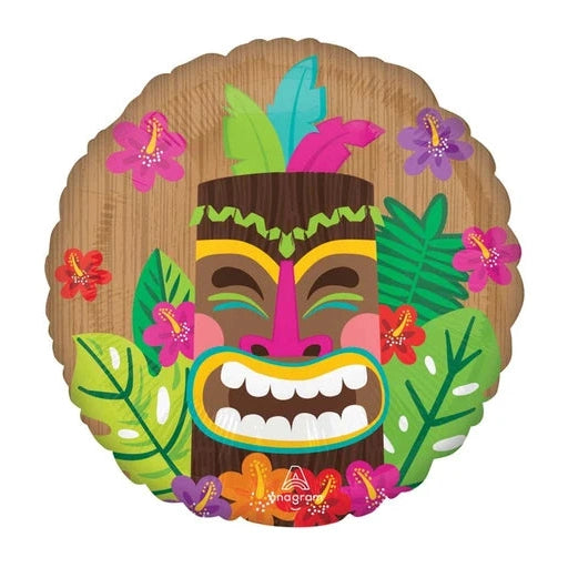 Vintage Tiki Foil Balloon 45cm