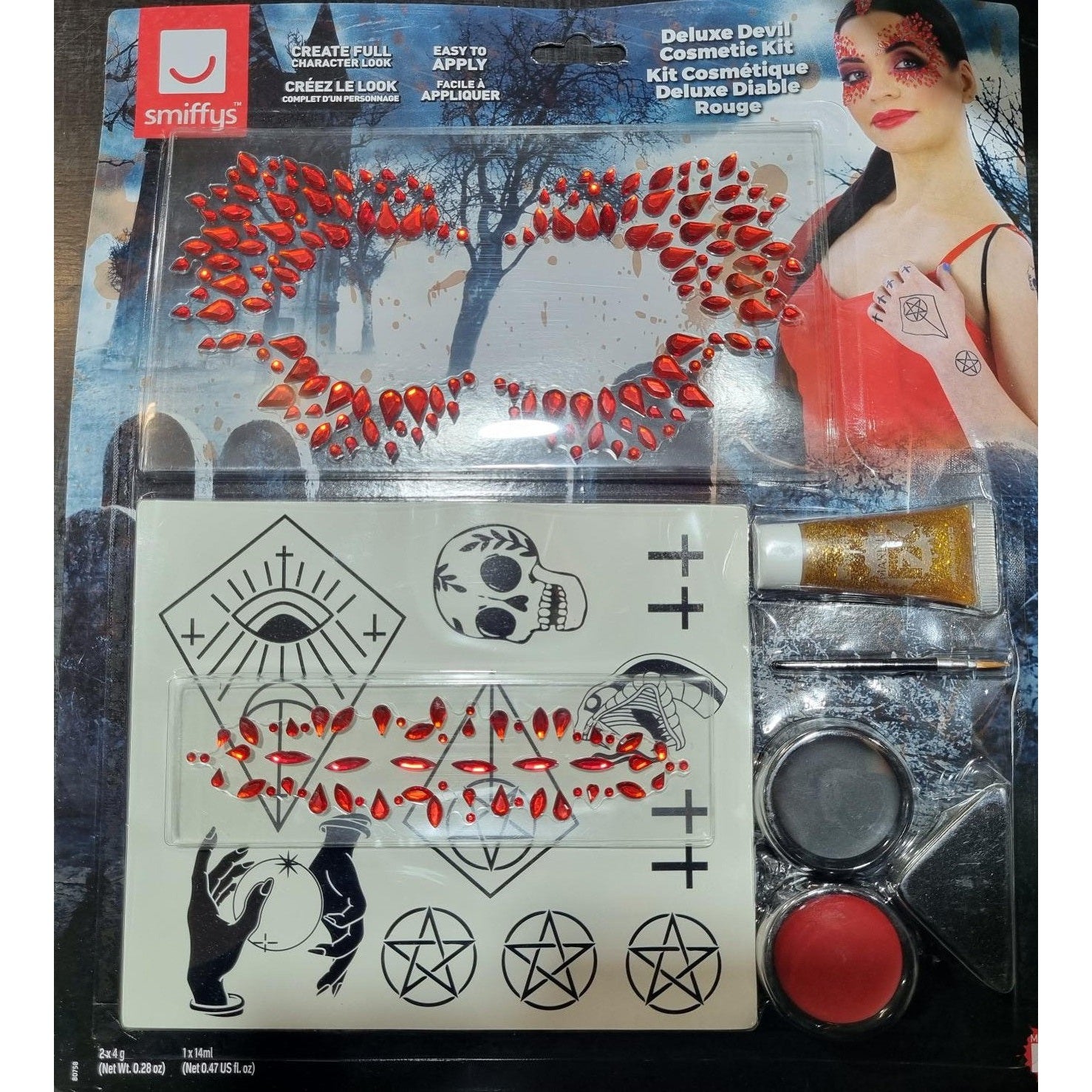 Deluxe Devil Cosmetic Kit