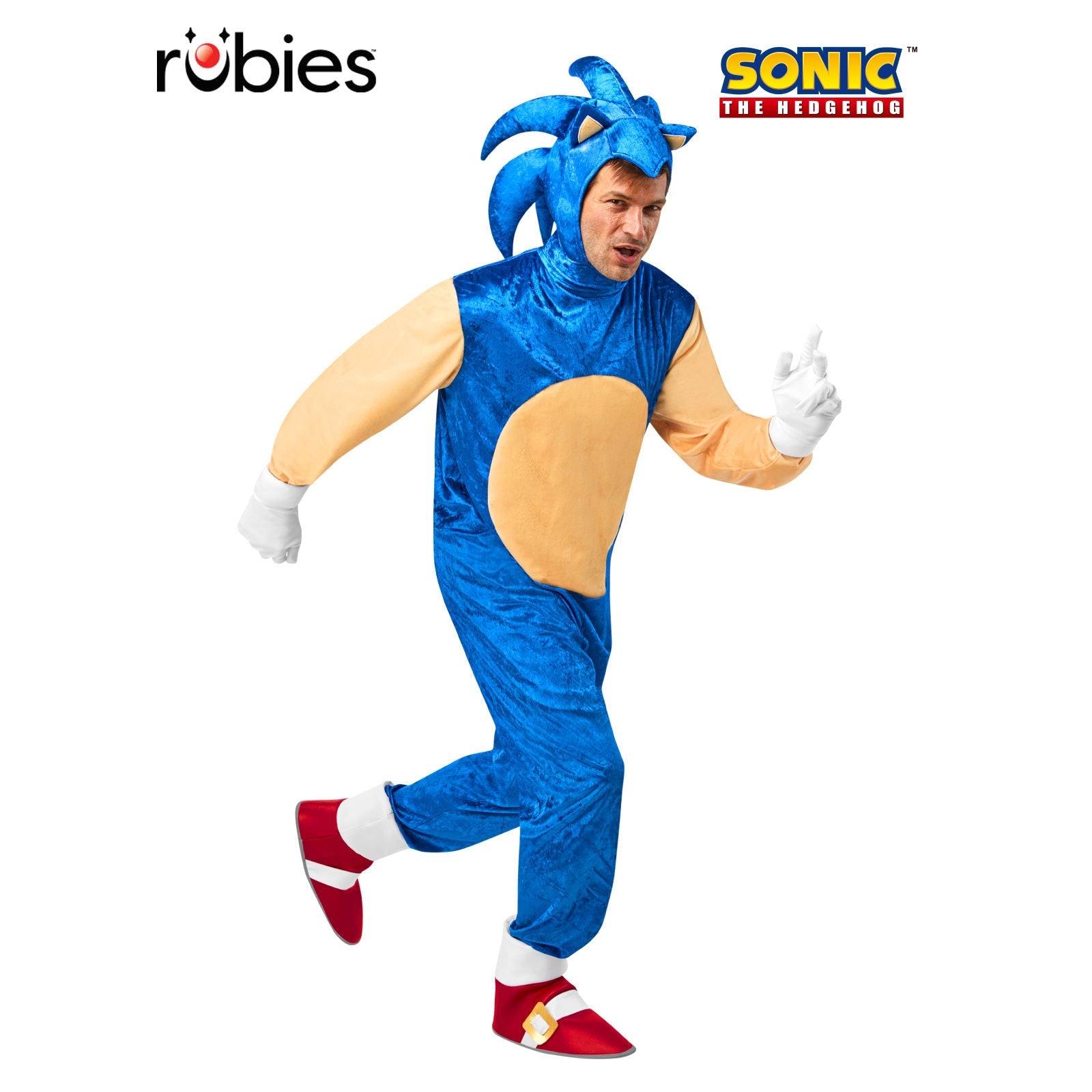 Sonic The Hedgehog, Costume, Adult
