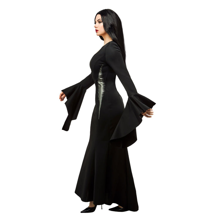 Morticia Deluxe Costume (Wednesday), Adult.