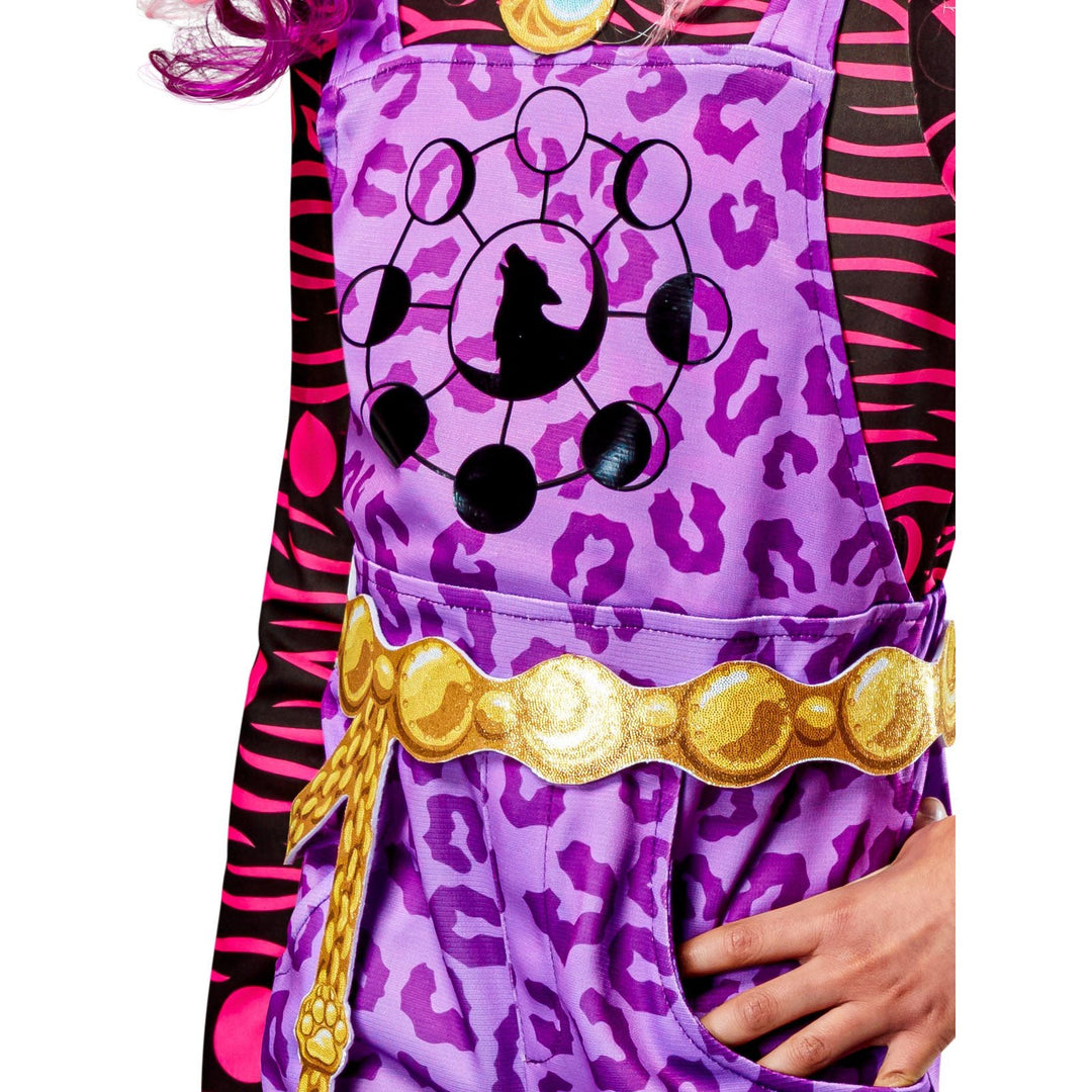 Clawdeen Wolf Deluxe Monster High Costume, Child.