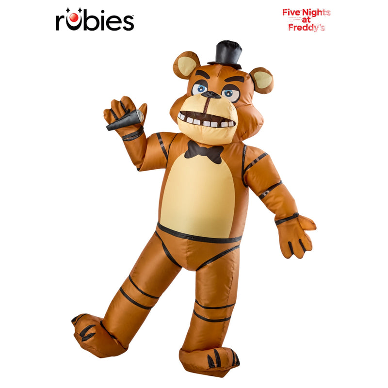 Freddy FNAF Inflatable Adult Costume- Standard Adult