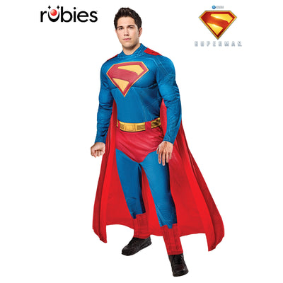 Superman Deluxe Costume (2025 Movie), Adult
