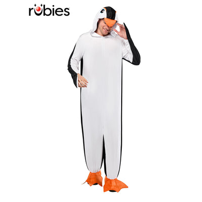 Penguin Plush Onesie, Adult
