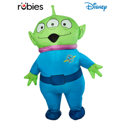 Alien-Toy Story Inflatable Costume- Standard Adult