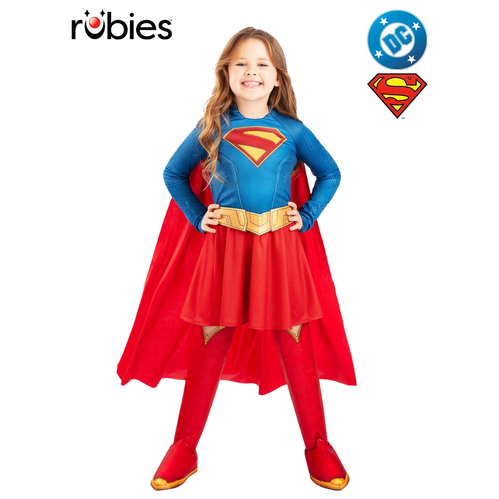 Supergirl Deluxe Costume, Child