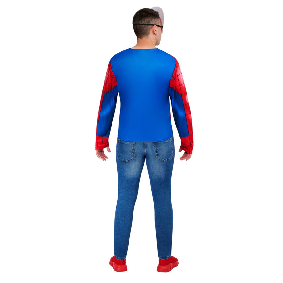 Spider-Man Costume Top & Mask, Adult