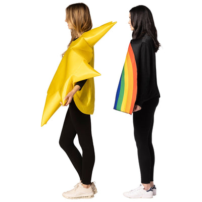 Sun & Rainbow Couples Adult Costume Set