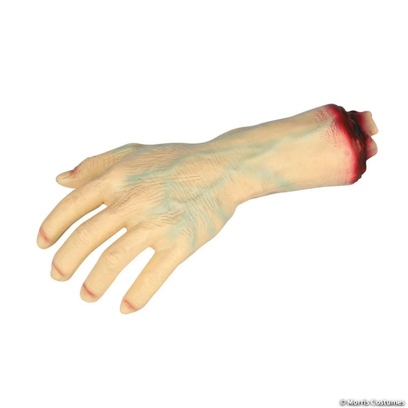 10 1/2" Severed Plastic Hand Halloween Decoration