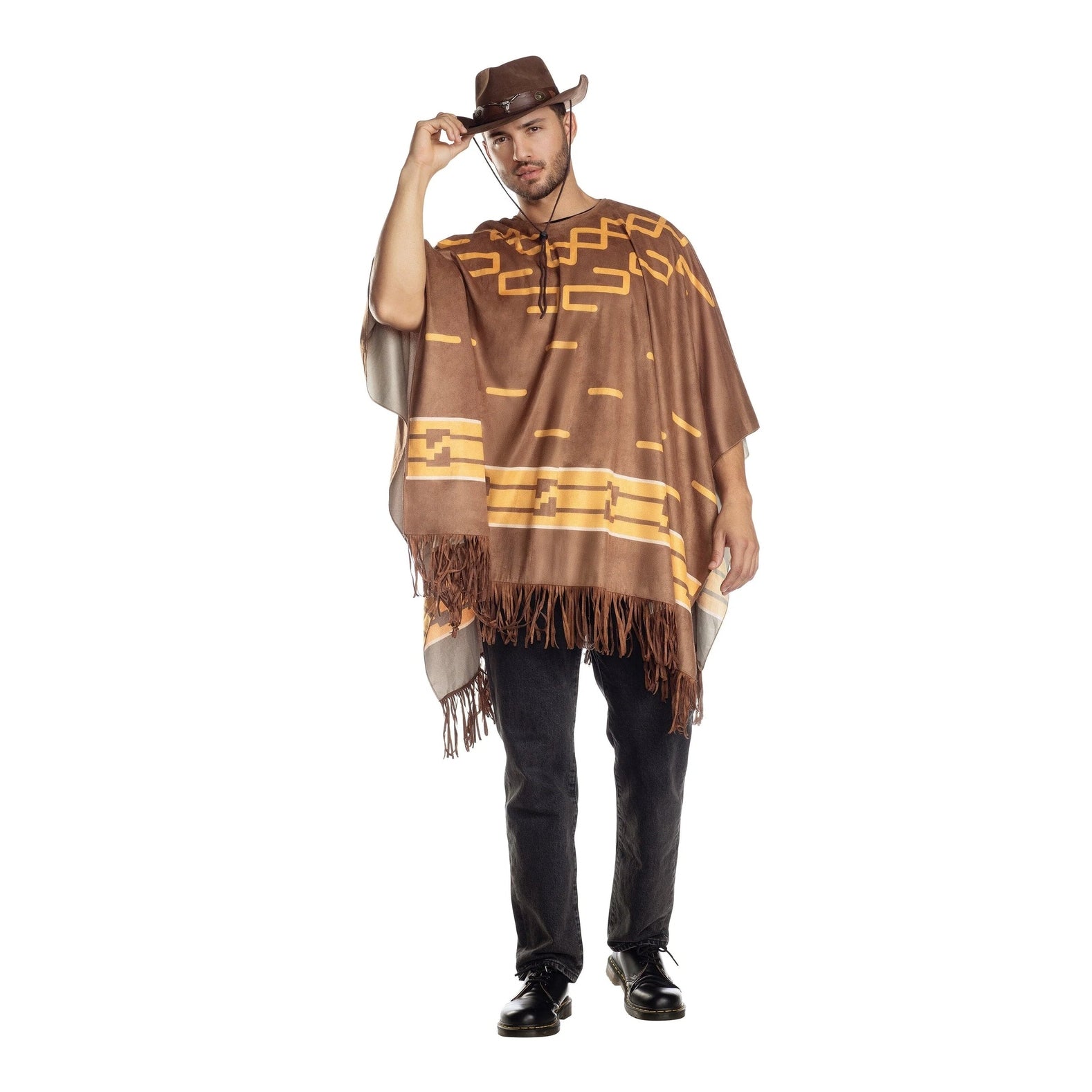 Western Cowboy Poncho, Adult