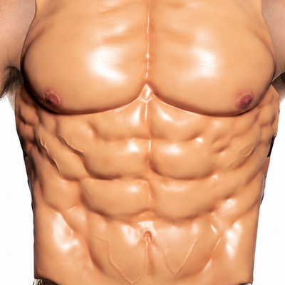 Foam Muscle Chest Plate