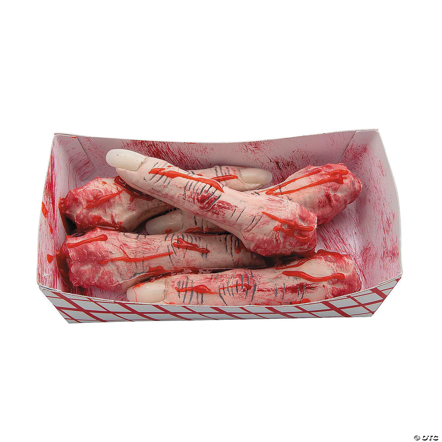 Food Tray Of Fingers Body Parts