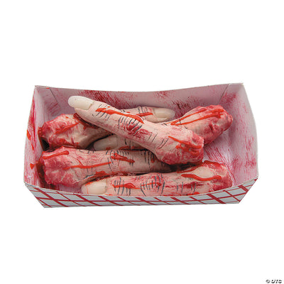 Food Tray Of Fingers Body Parts