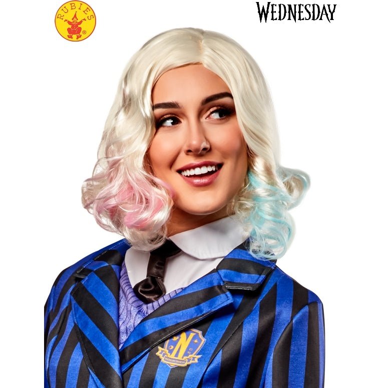 Enid Wig (Wednesday Netflix) - Adult, black wig with braids, perfect for Halloween costume or cosplay