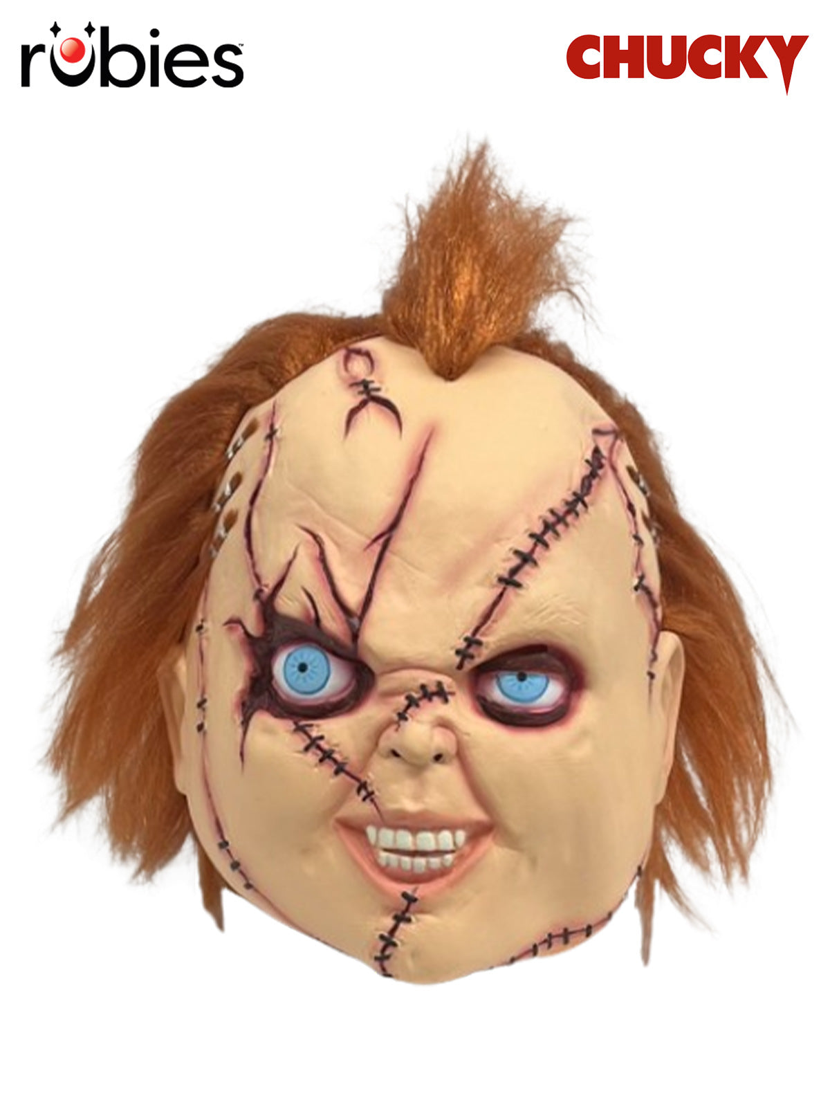 Chucky Stitched-Up 3/4 Mask – Adult