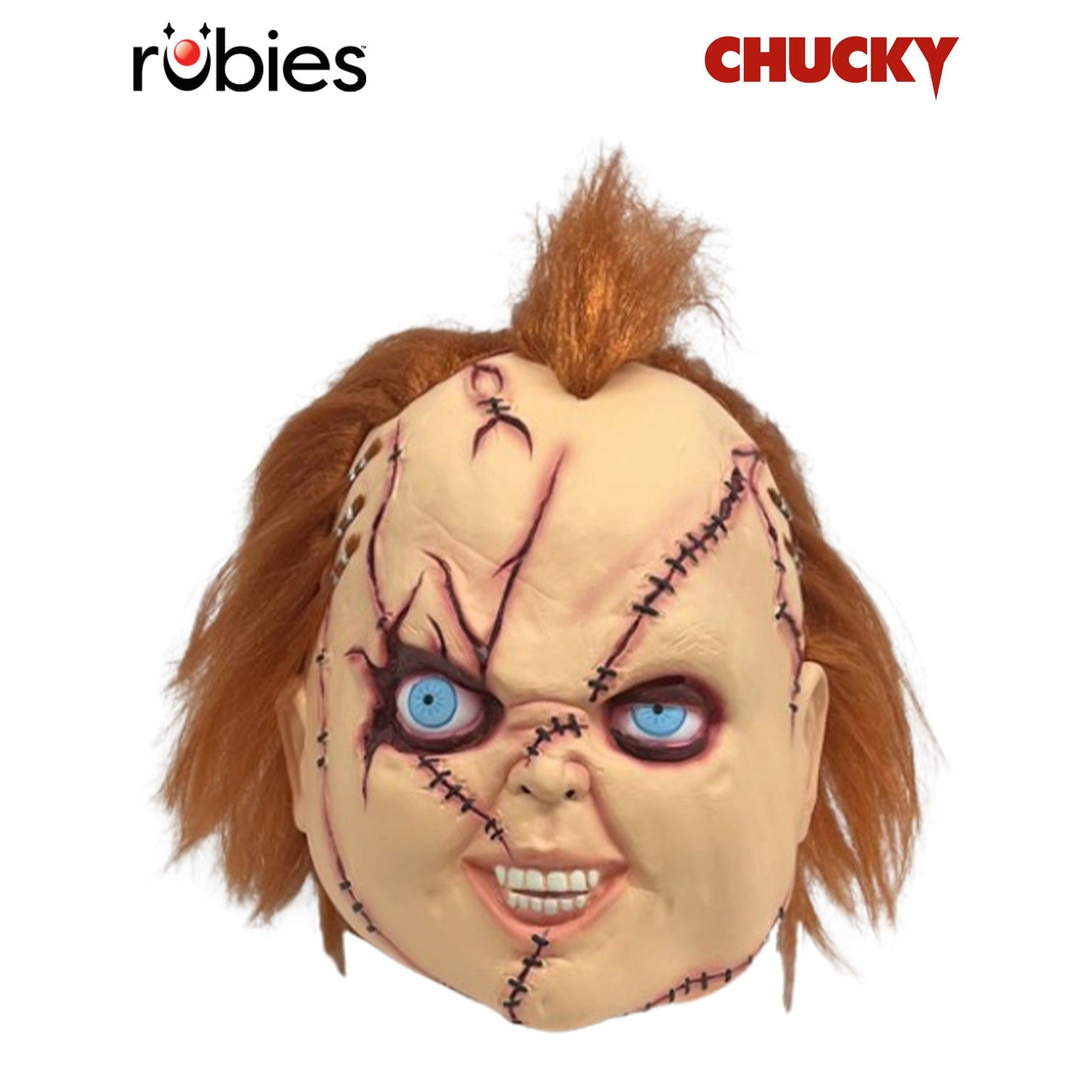Chucky Stitched-Up 3/4 Mask – Adult