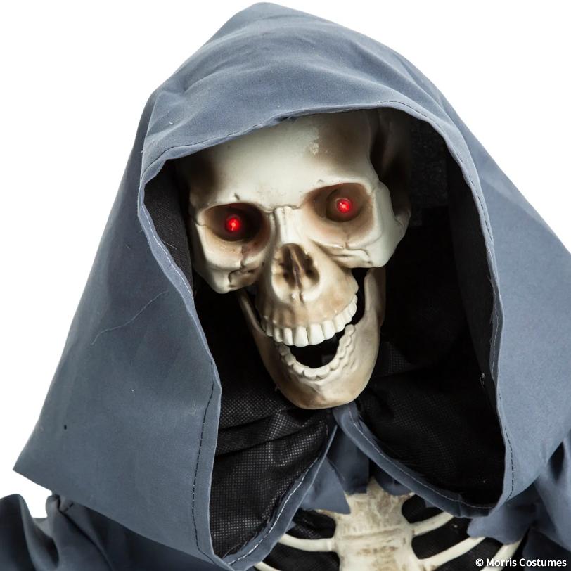 25" Animated Light Up Rising Groundbreaker Skeleton Reaper
