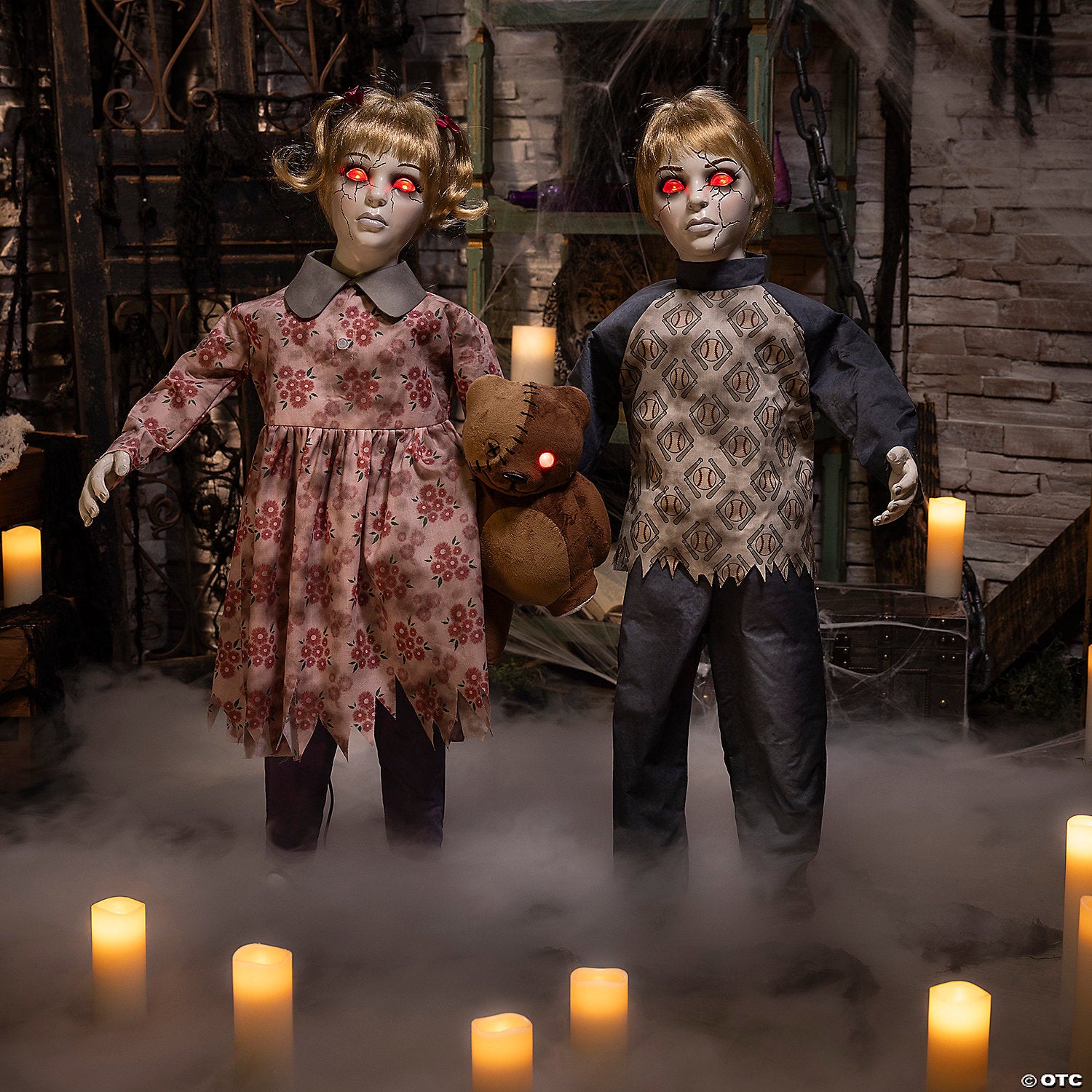3 Ft. Animated Light-Up Apocalypse Twins