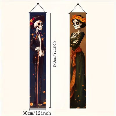 Day Of The Dead Banner 2pk